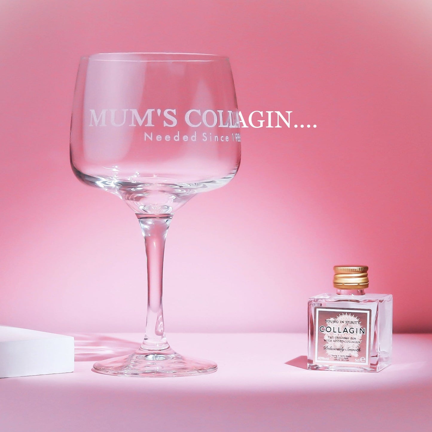 Mum's Collagin Glass & Miniature