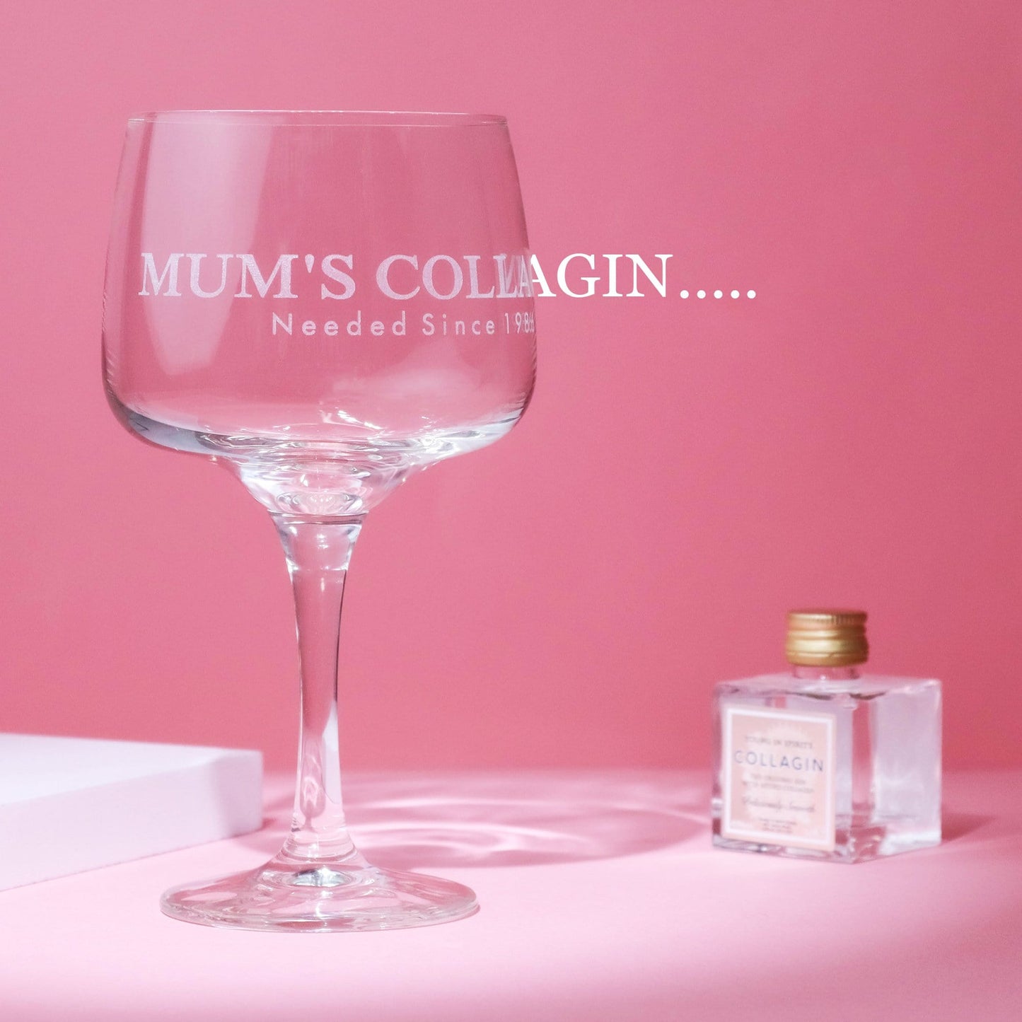 Mum's Collagin Glass & Miniature
