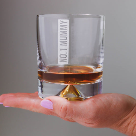 No1 Mummy Glass Tumbler