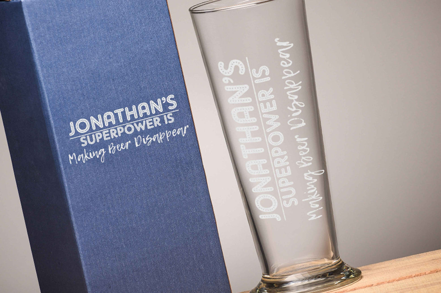 Super Hero Glass