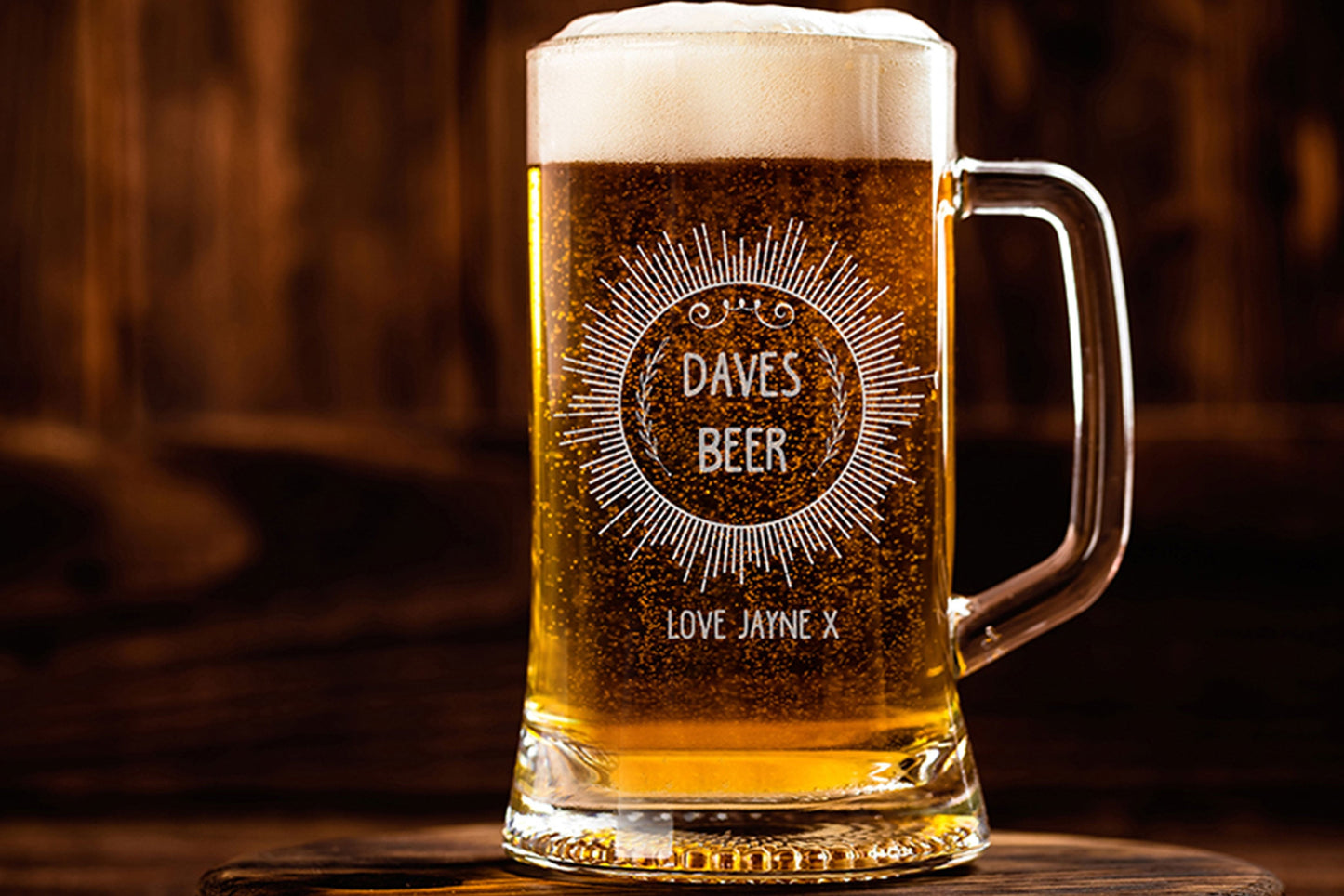 Star Burst Beer Tankard