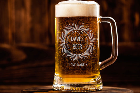 Star Burst Beer Tankard