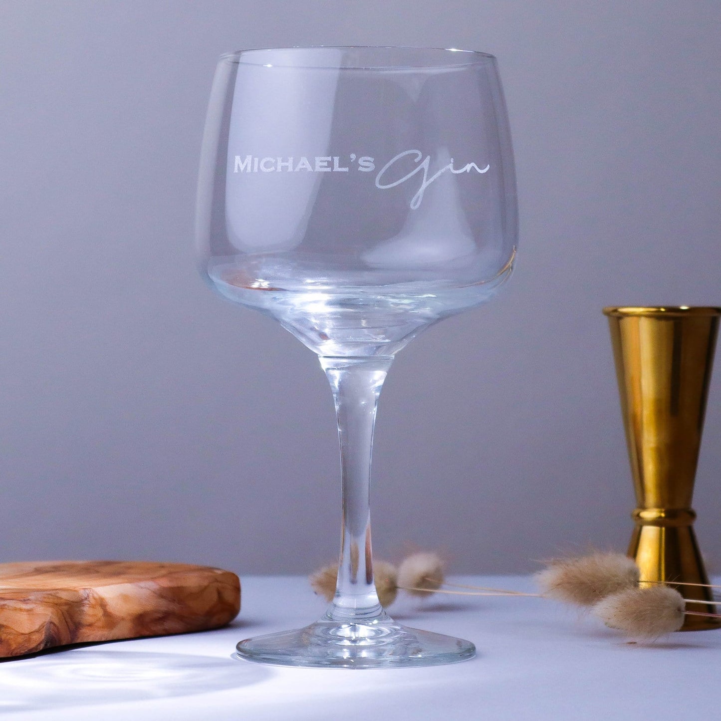Personalised Gin Glass