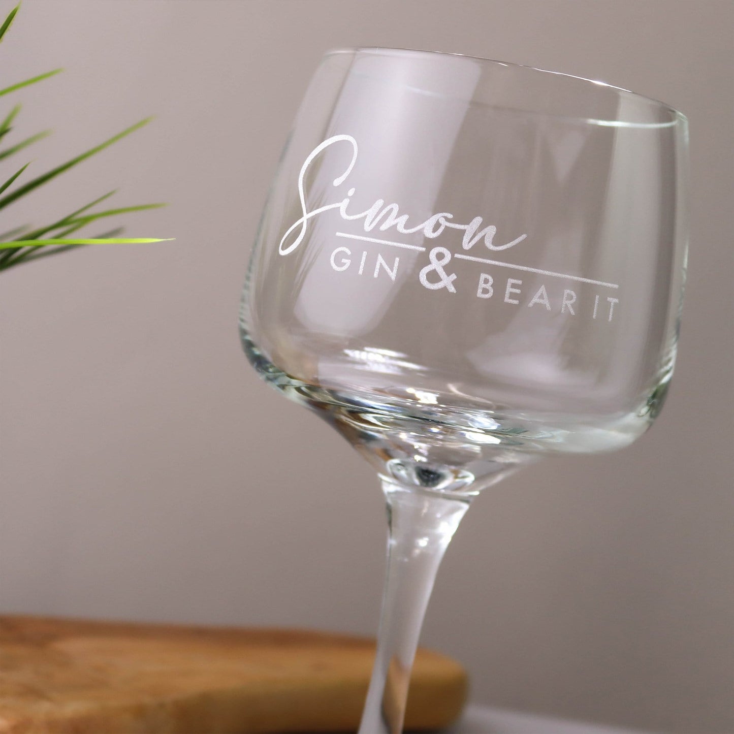 Gin & Bear It Glass