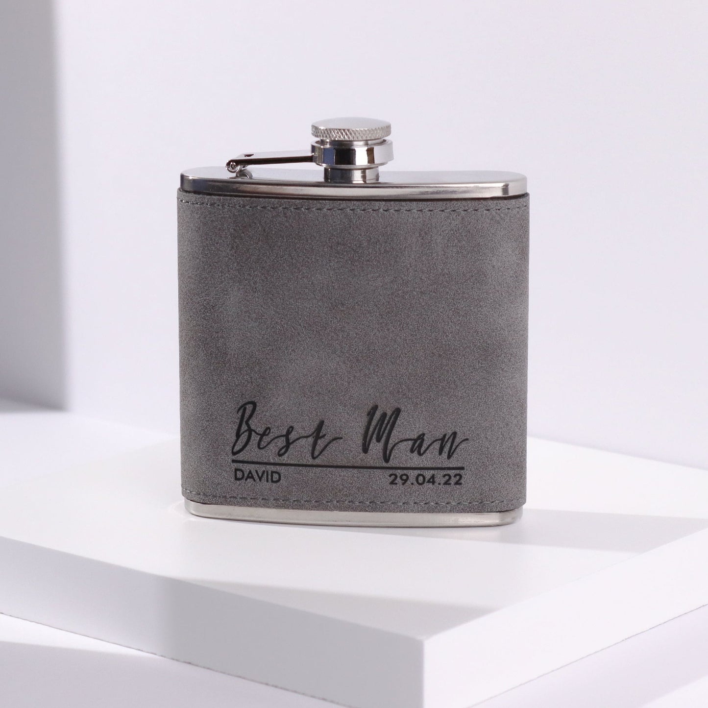 The Groomsmen Hip Flask