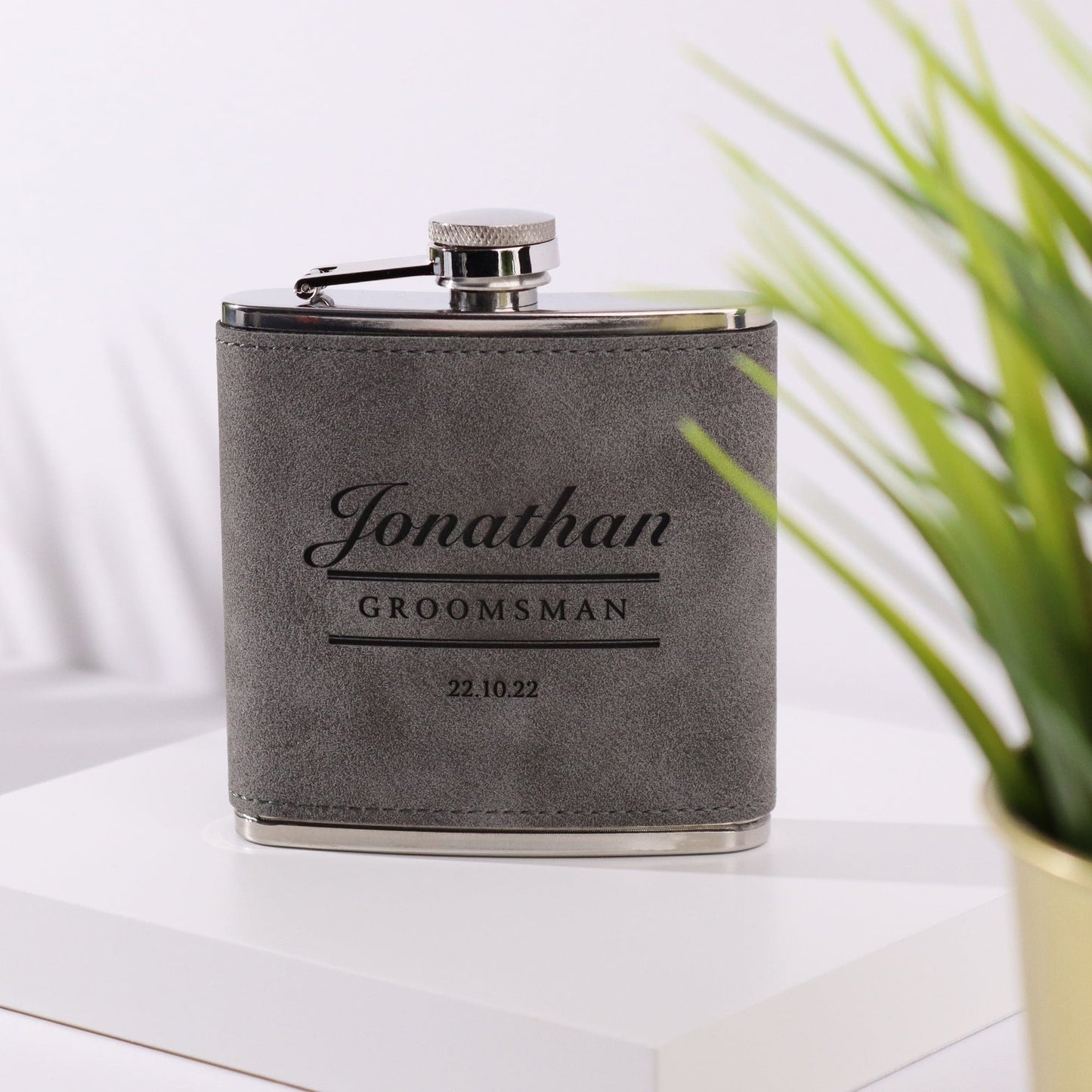 The Groomsmen Hip Flask