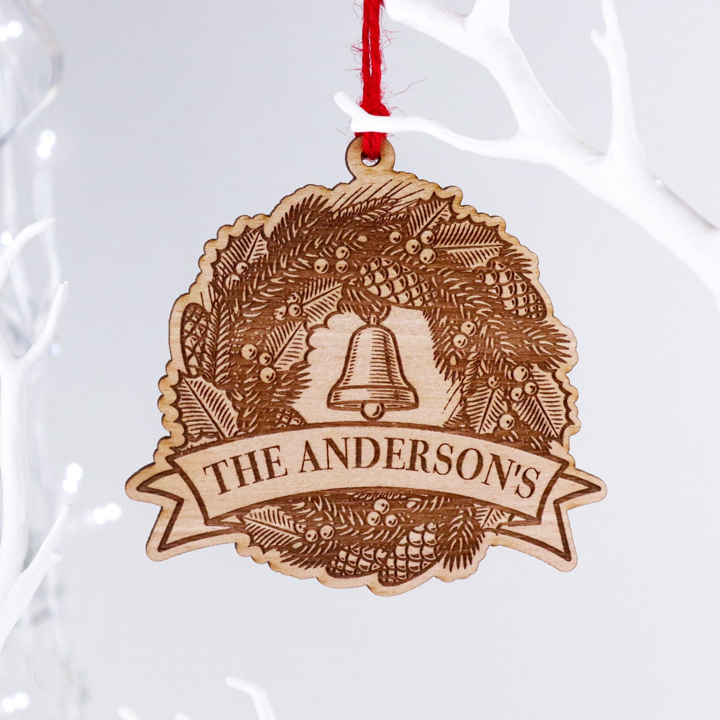 The Family Wreath Christmas Decoration