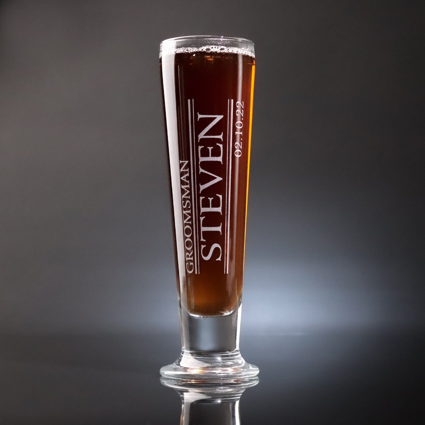 The Groomsmen Glass No.4