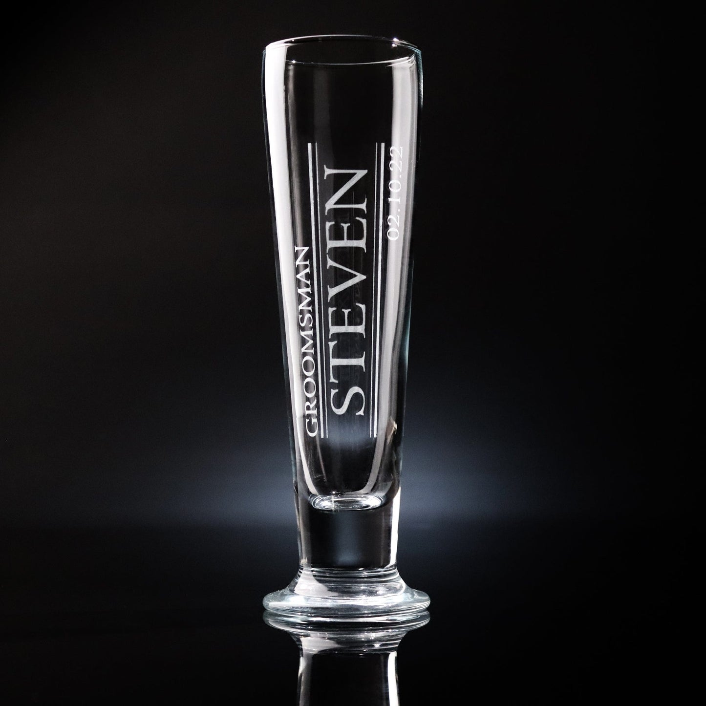 The Groomsmen Glass No.4