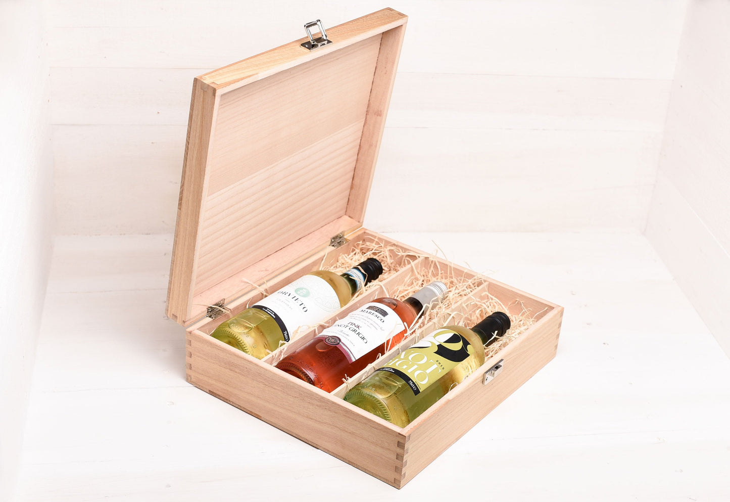 Triple Wine Box Wedding Gift WB5