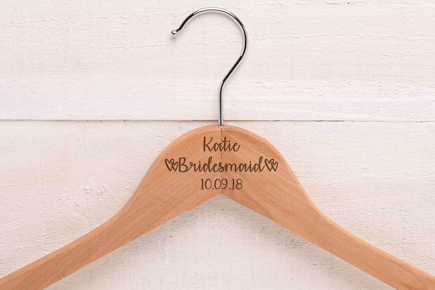 Personalised Wedding Hangers WH123