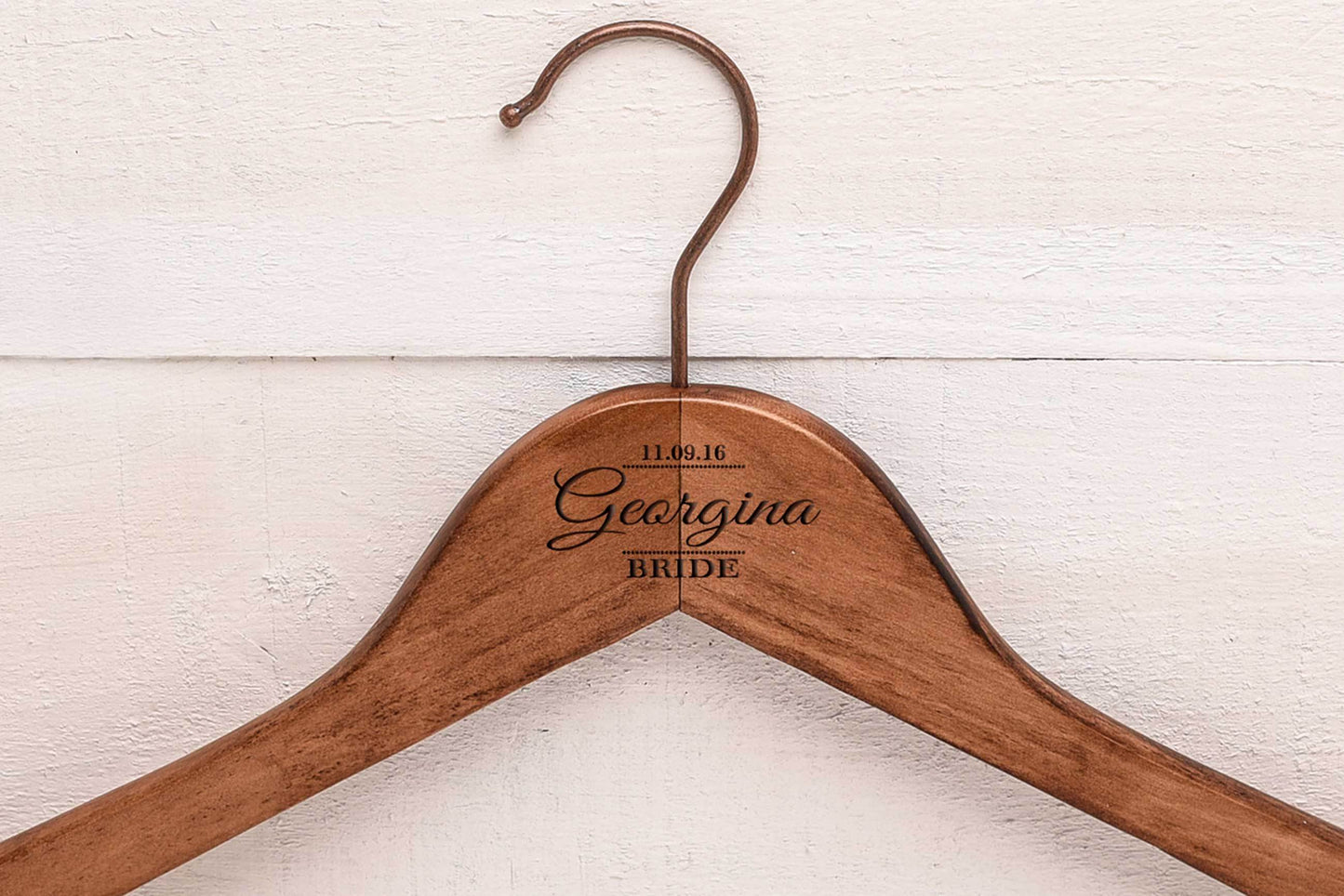 Personalised Wedding Hangers WH33
