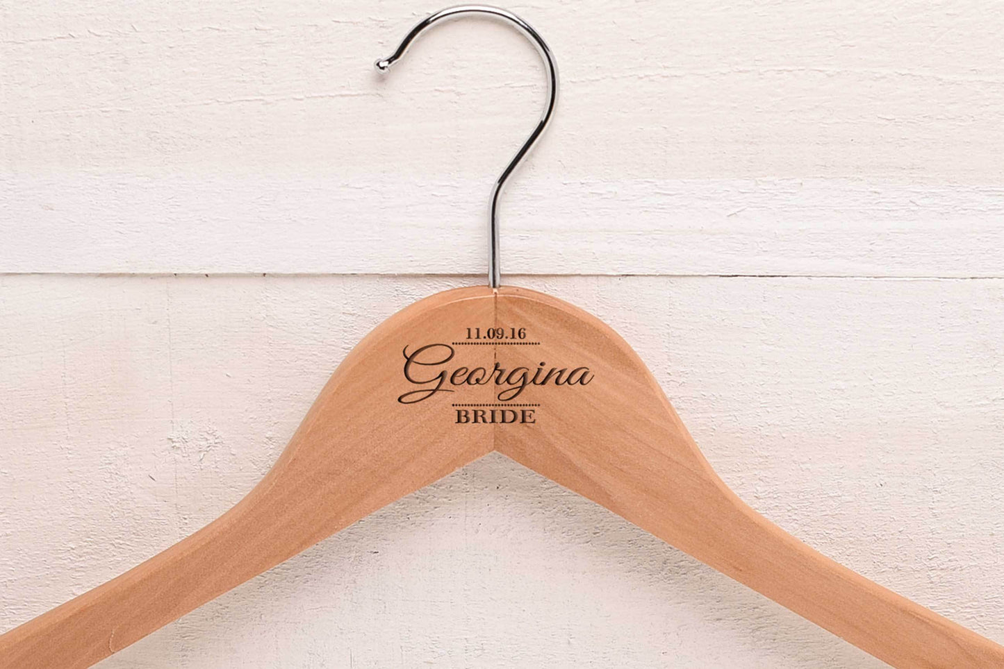 Personalised Wedding Hangers WH33