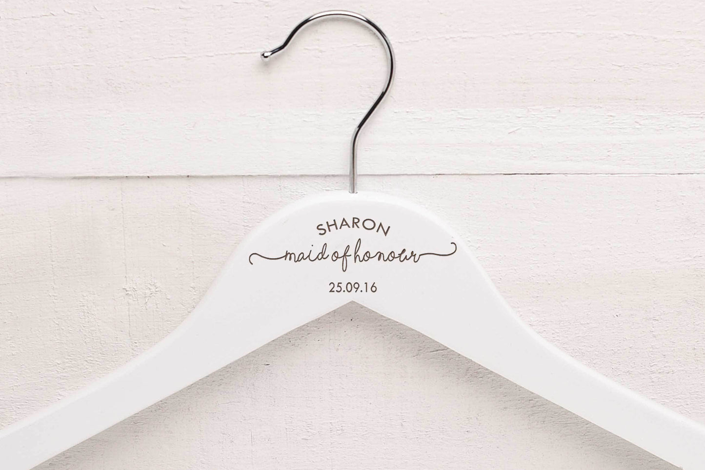 Personalised Wedding Hangers WH13