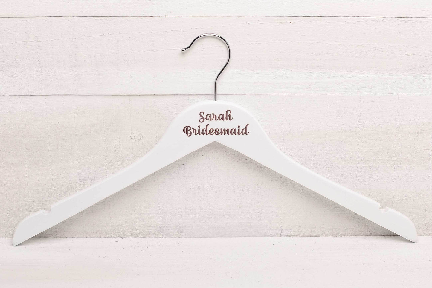 Personalised Wedding Hangers WHJULY