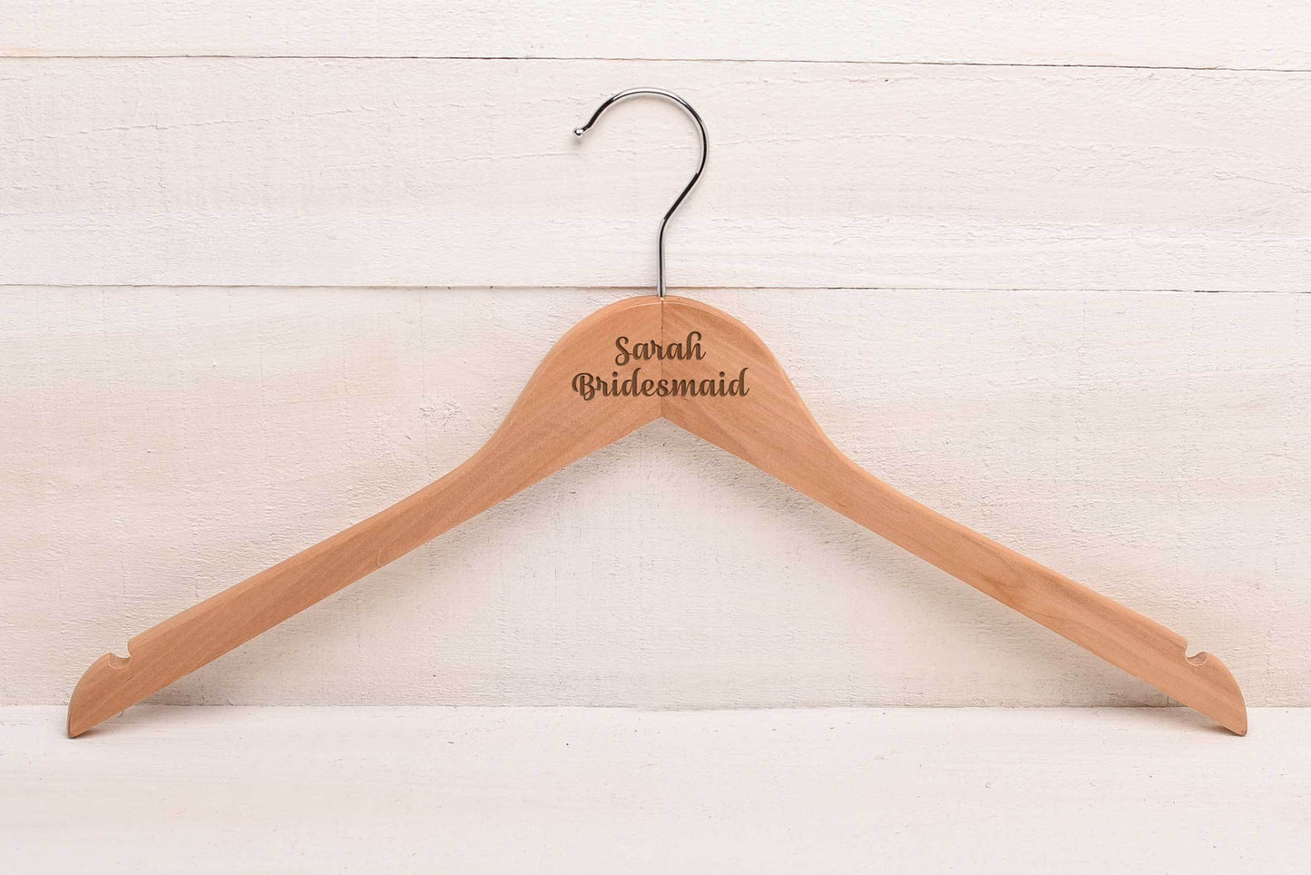 Personalised Wedding Hangers WHJULY