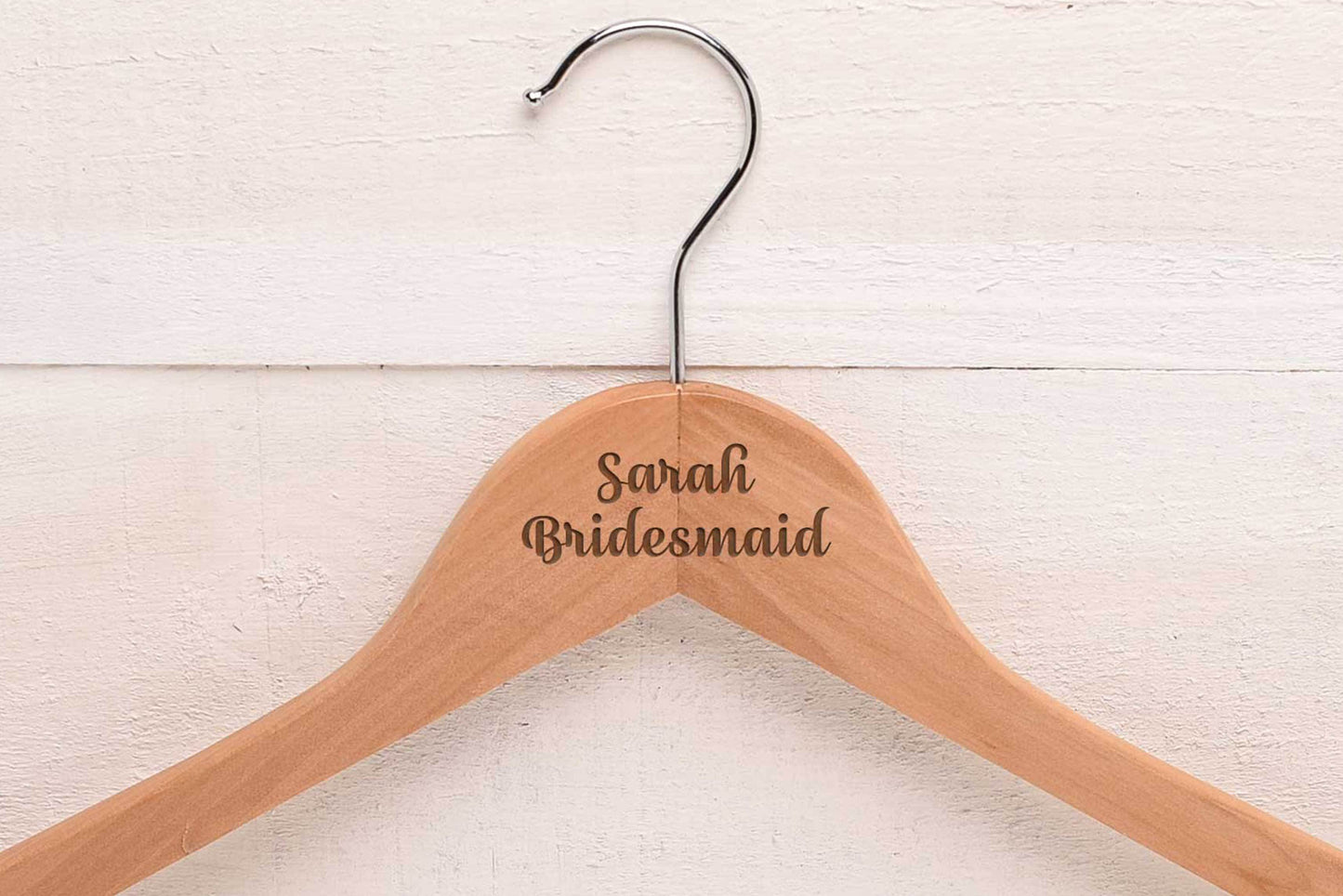 Personalised Wedding Hangers WHJULY