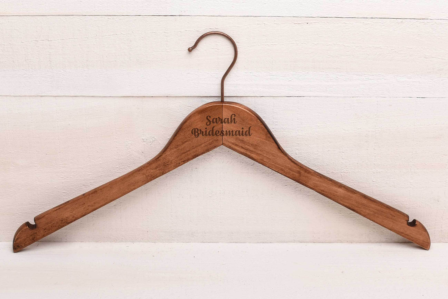Personalised Wedding Hangers WHJULY