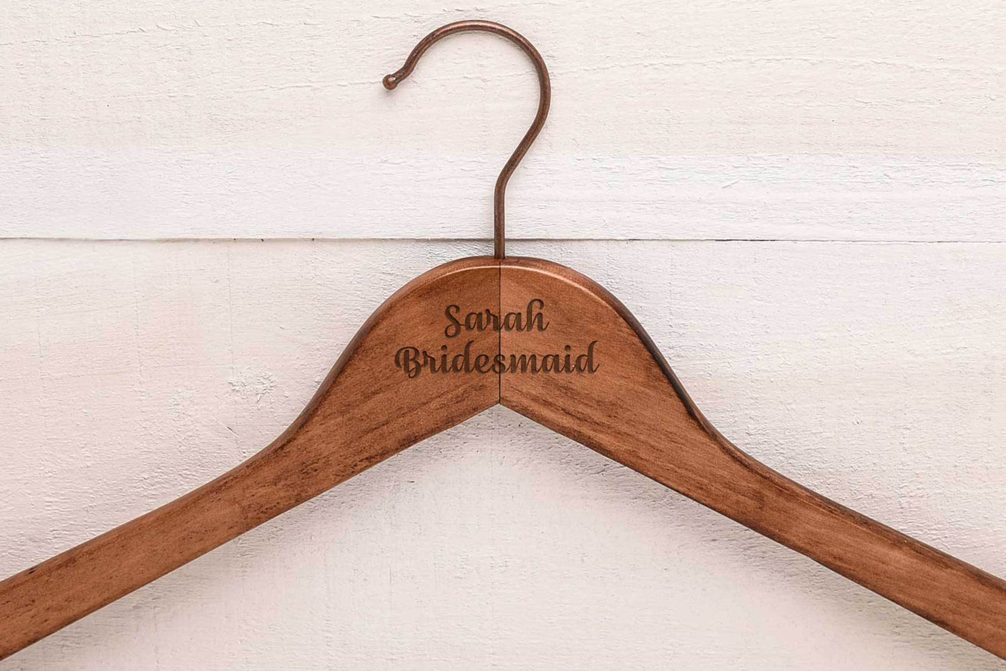 Personalised Wedding Hangers WHJULY