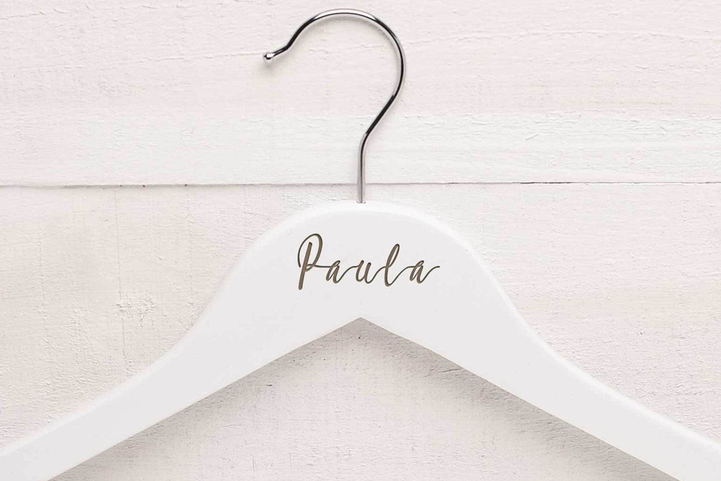 Personalised Wedding Hangers WHMOLL