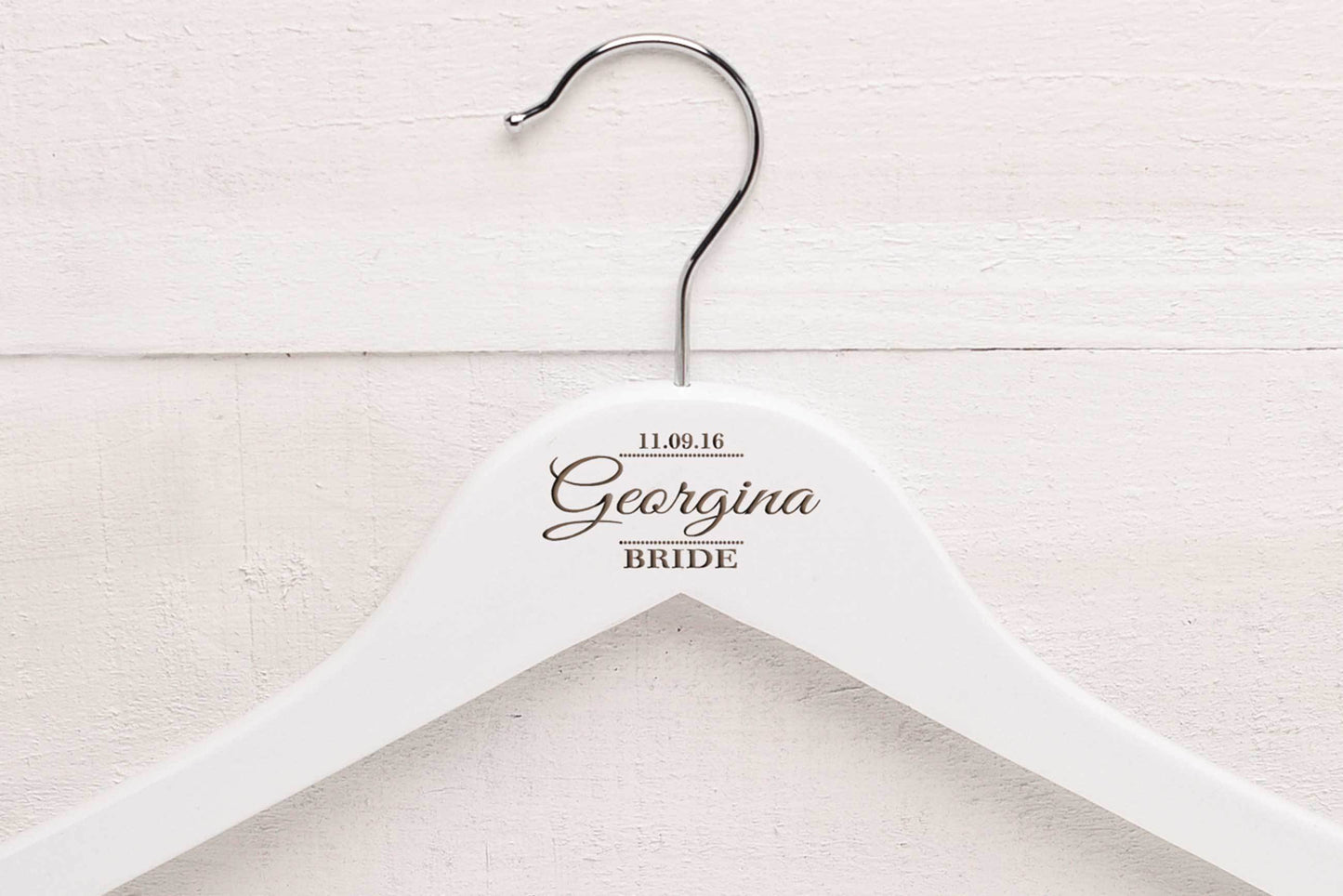 Personalised Wedding Hangers WH33