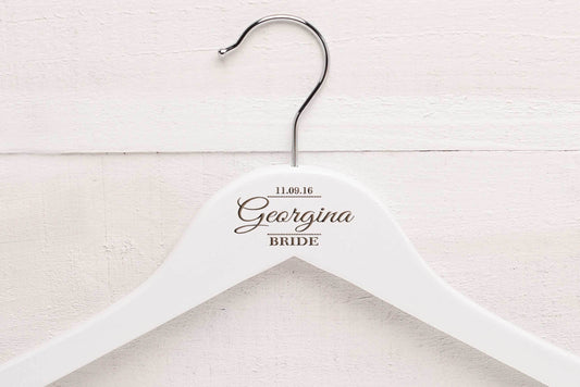Personalised Wedding Hangers WH33