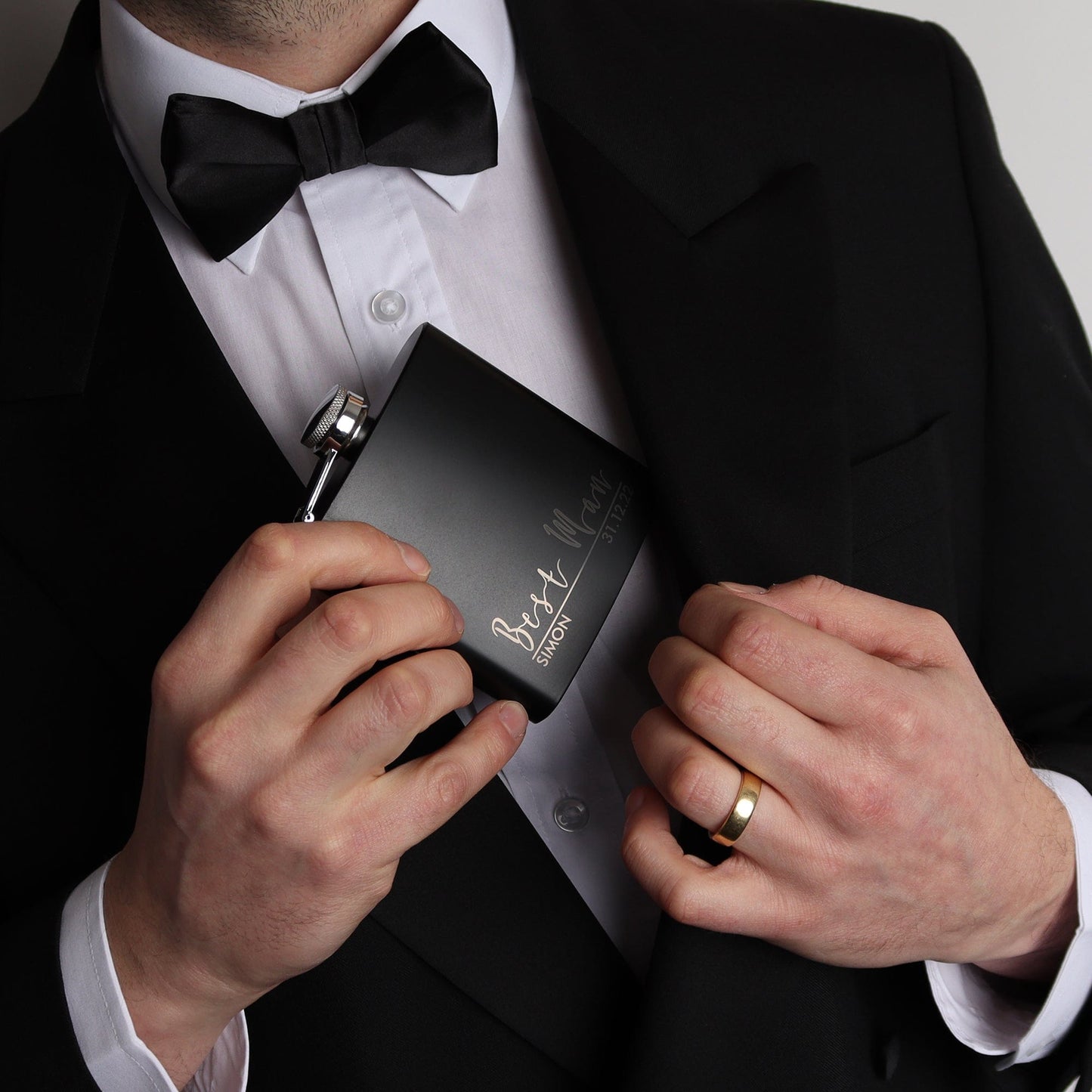 Classic Groomsmen Hip Flasks