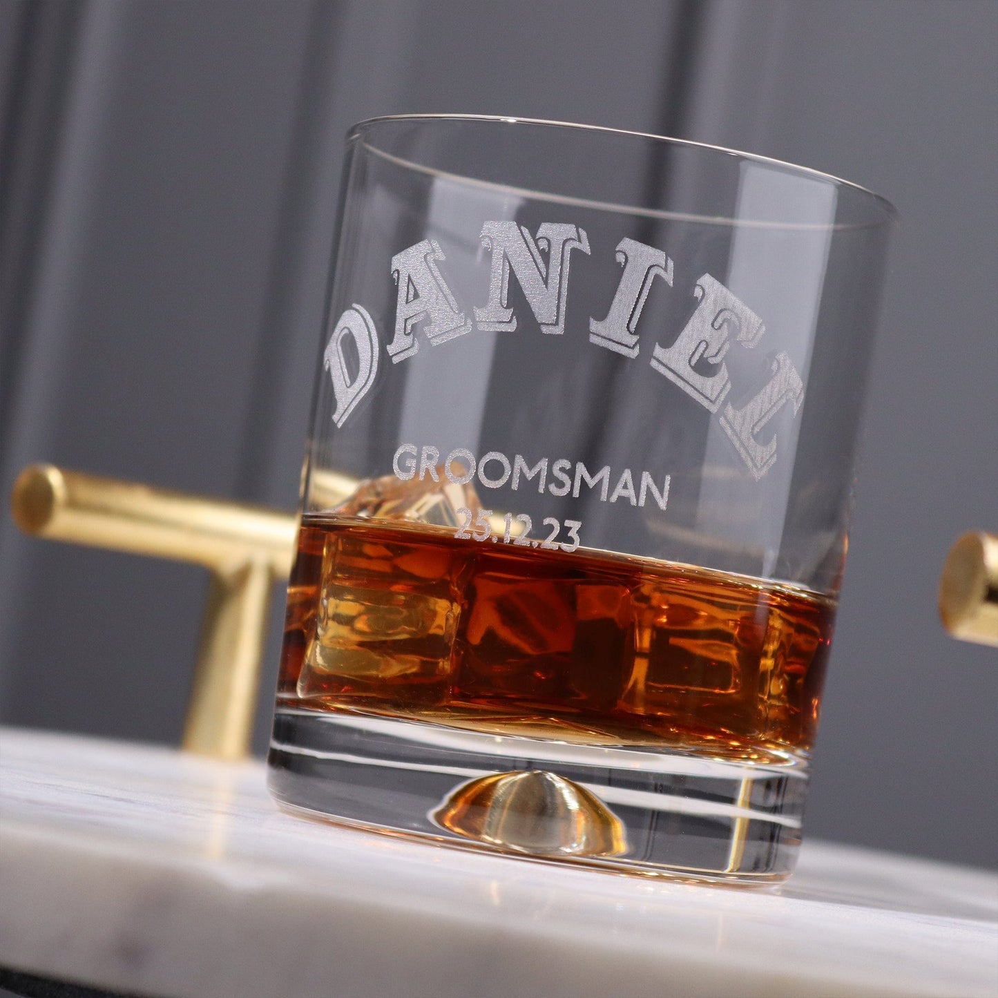 Luxury Classic Groomsmen Tumbler No.4