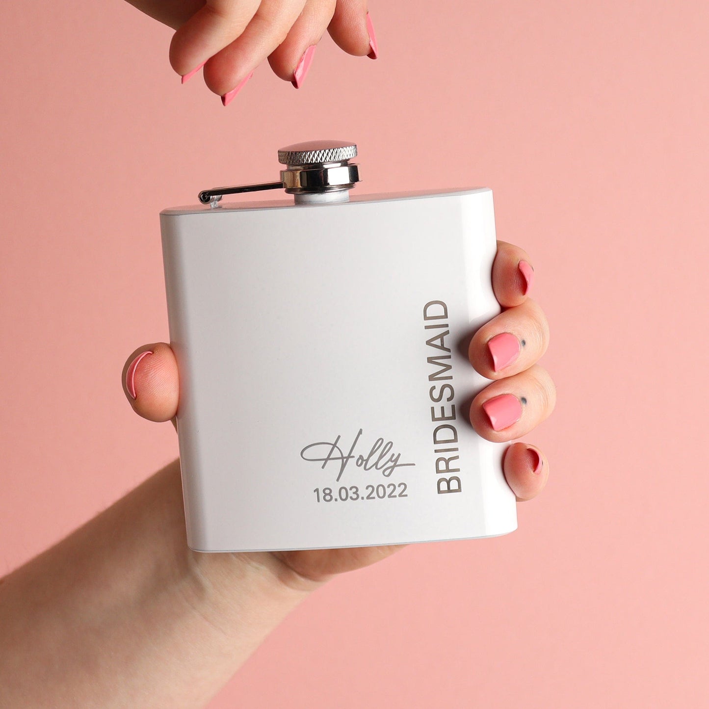 The Bridesmaids Hip Flasks No.11