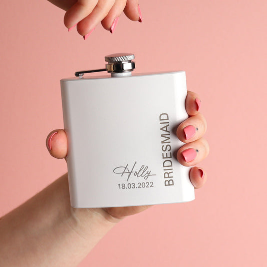 The Bridesmaids Hip Flasks No.11