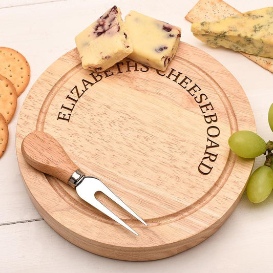 PERSONALISED CHEESE BOARD RND-OMG91