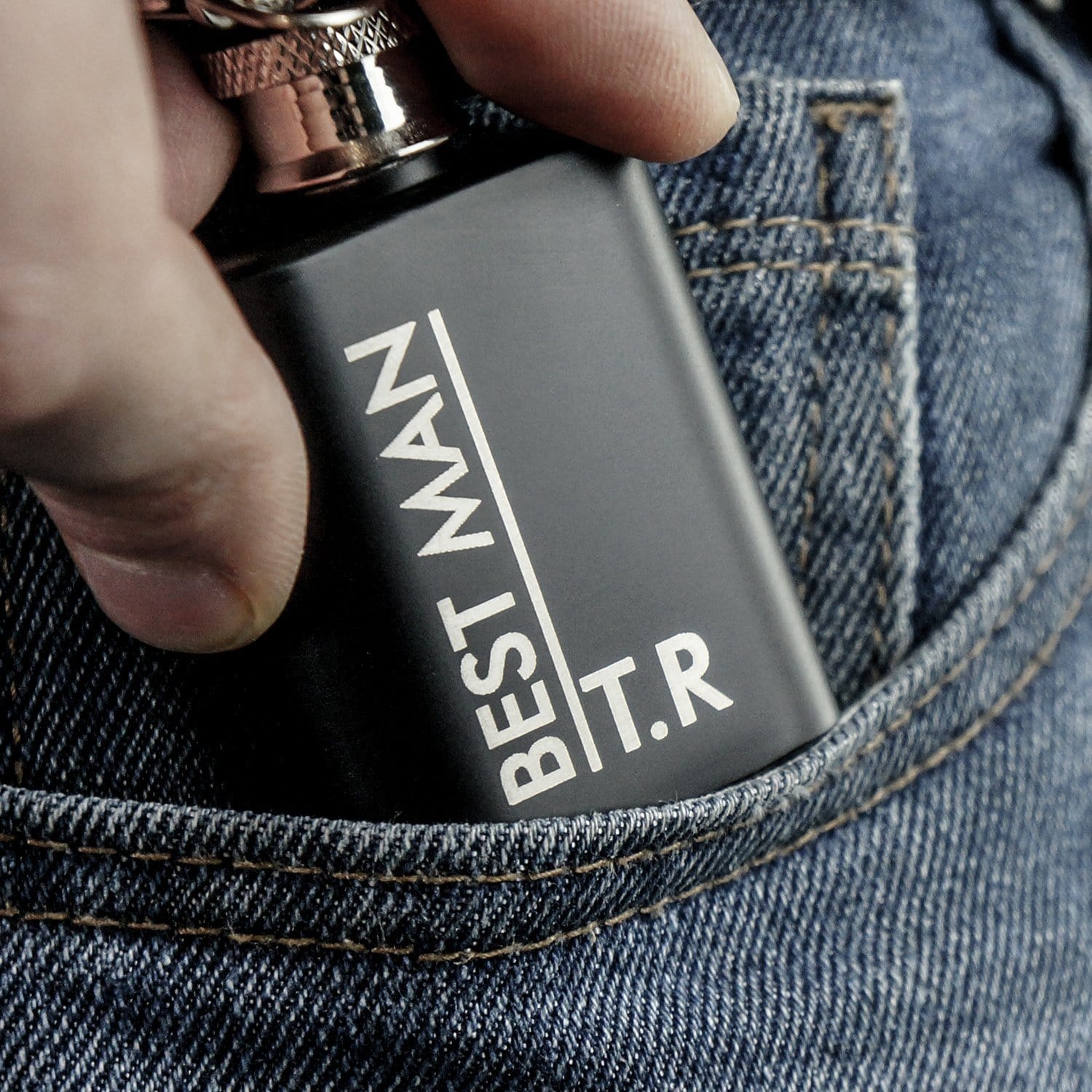 personalised groomsmen gift, not on the high street Gift created by original Monkey
