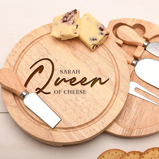 QUEEN OF CHEESE BOARD
