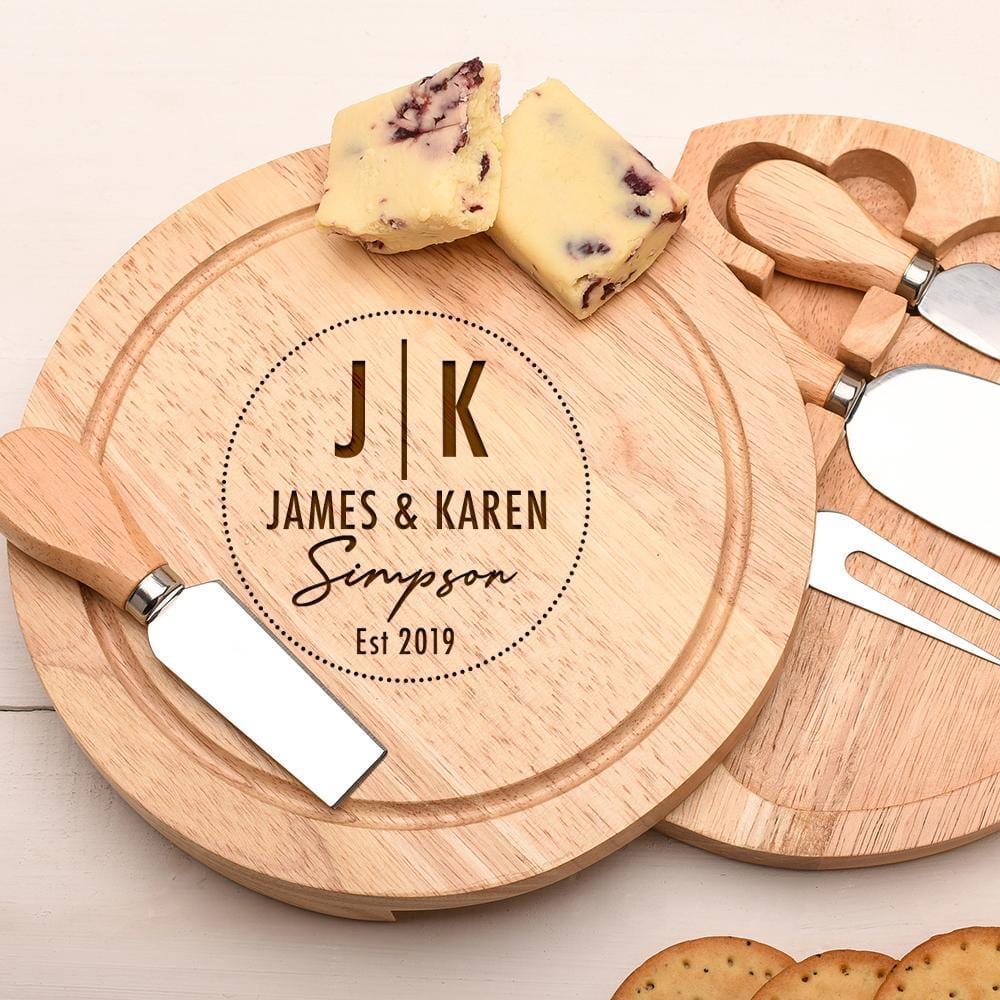 Side By Side Cheese Board Knife Set