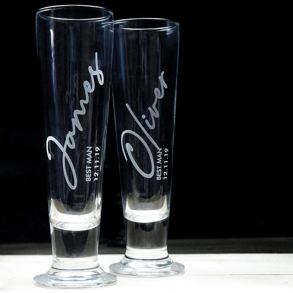 Signature Groomsmen Glass
