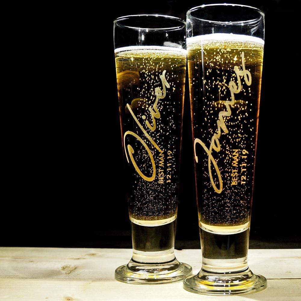 Signature Groomsmen Glass