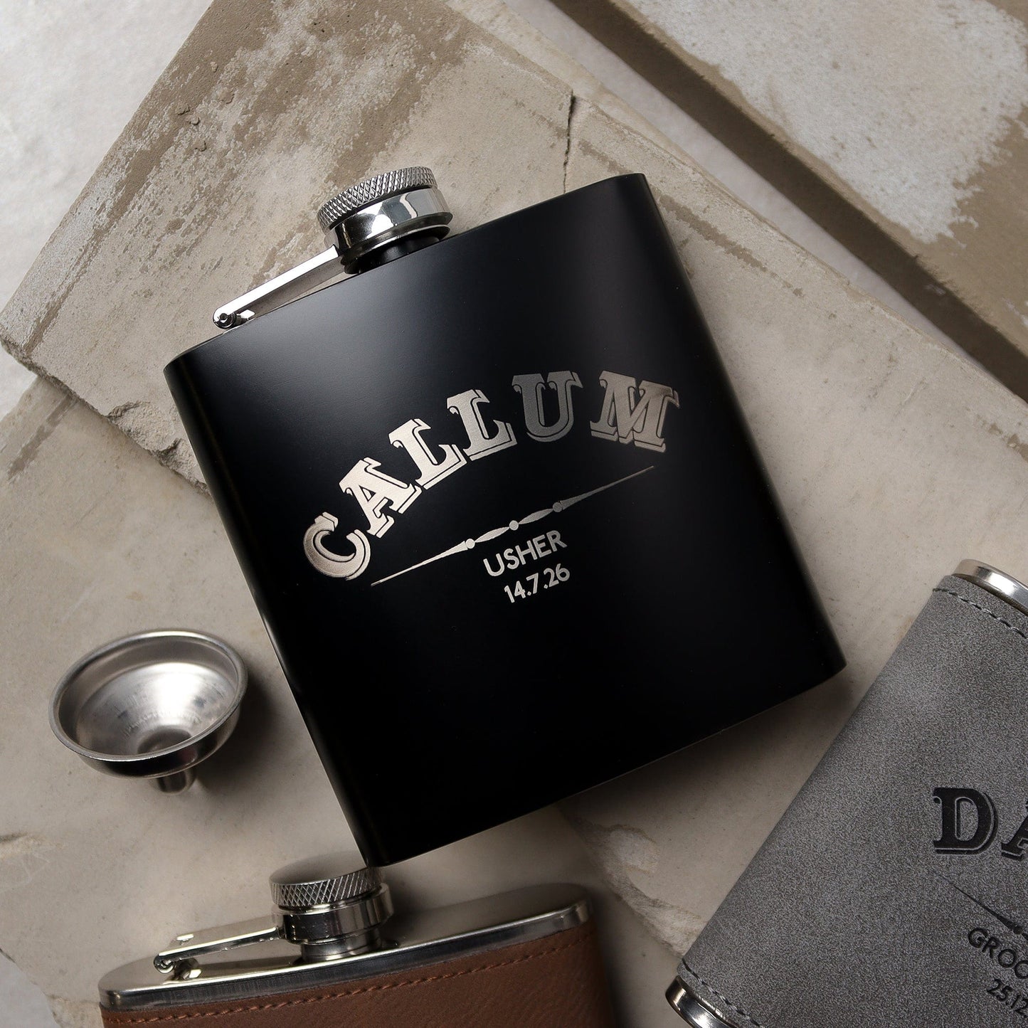 The Groomsmen Hip Flask