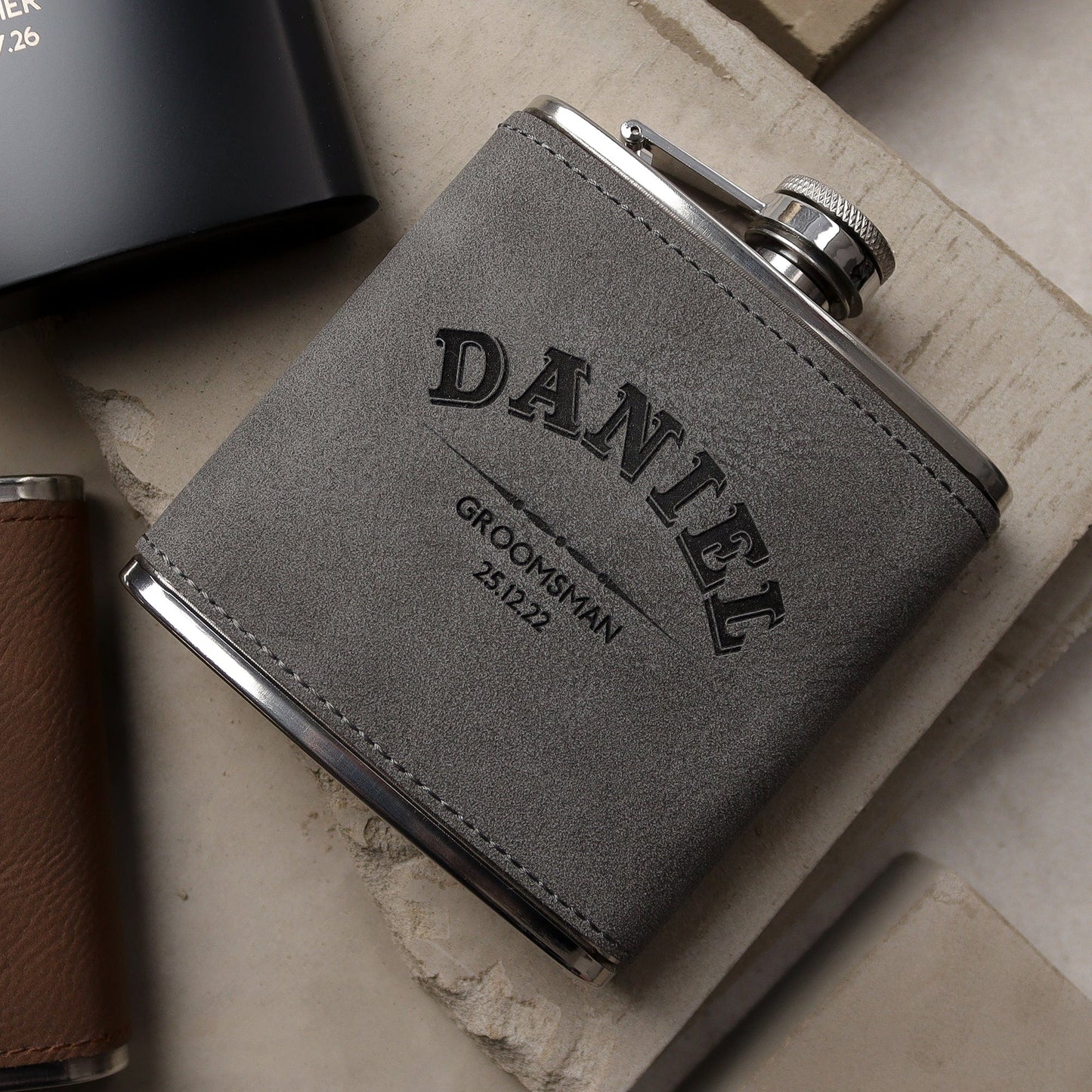 The Groomsmen Hip Flask