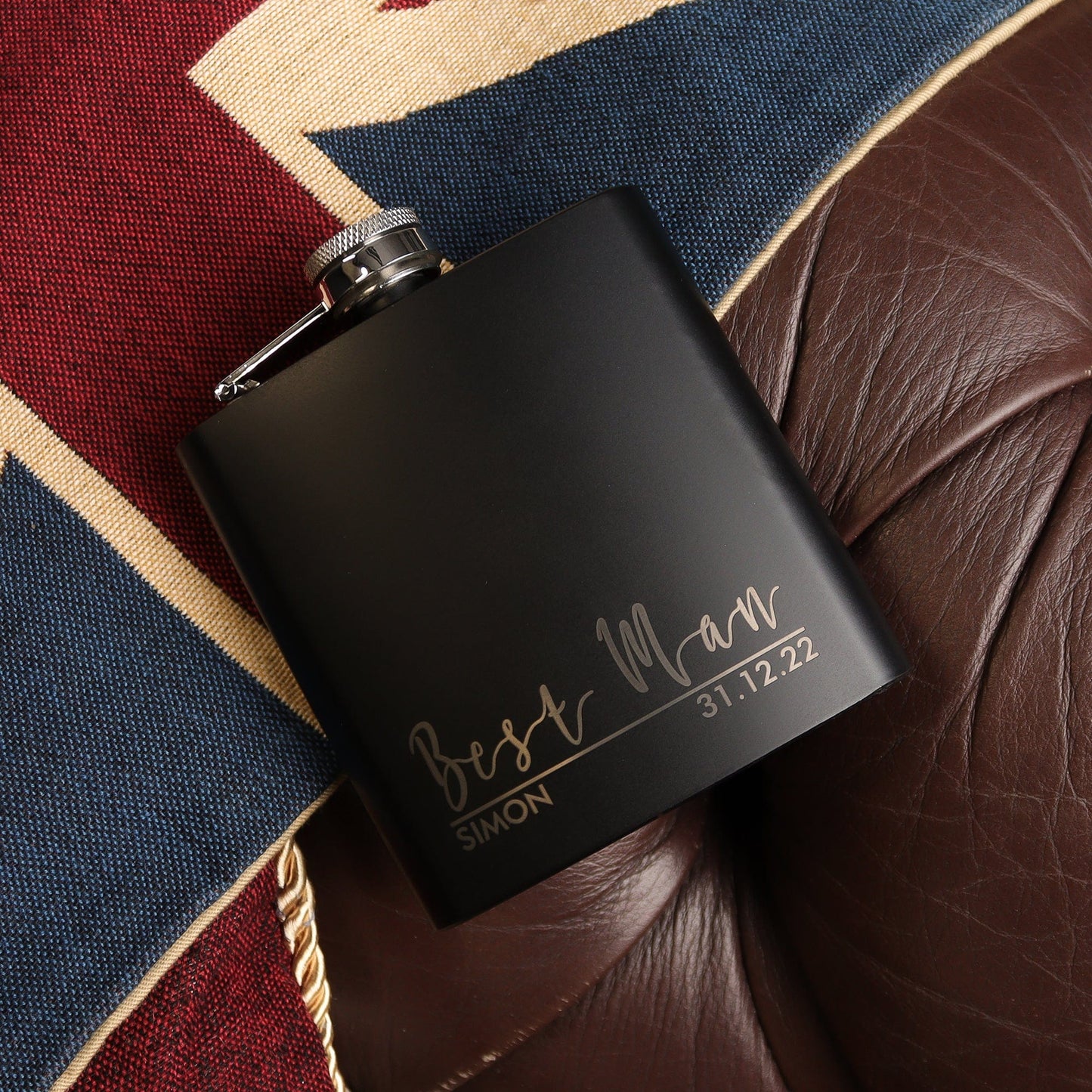 Classic Groomsmen Hip Flasks