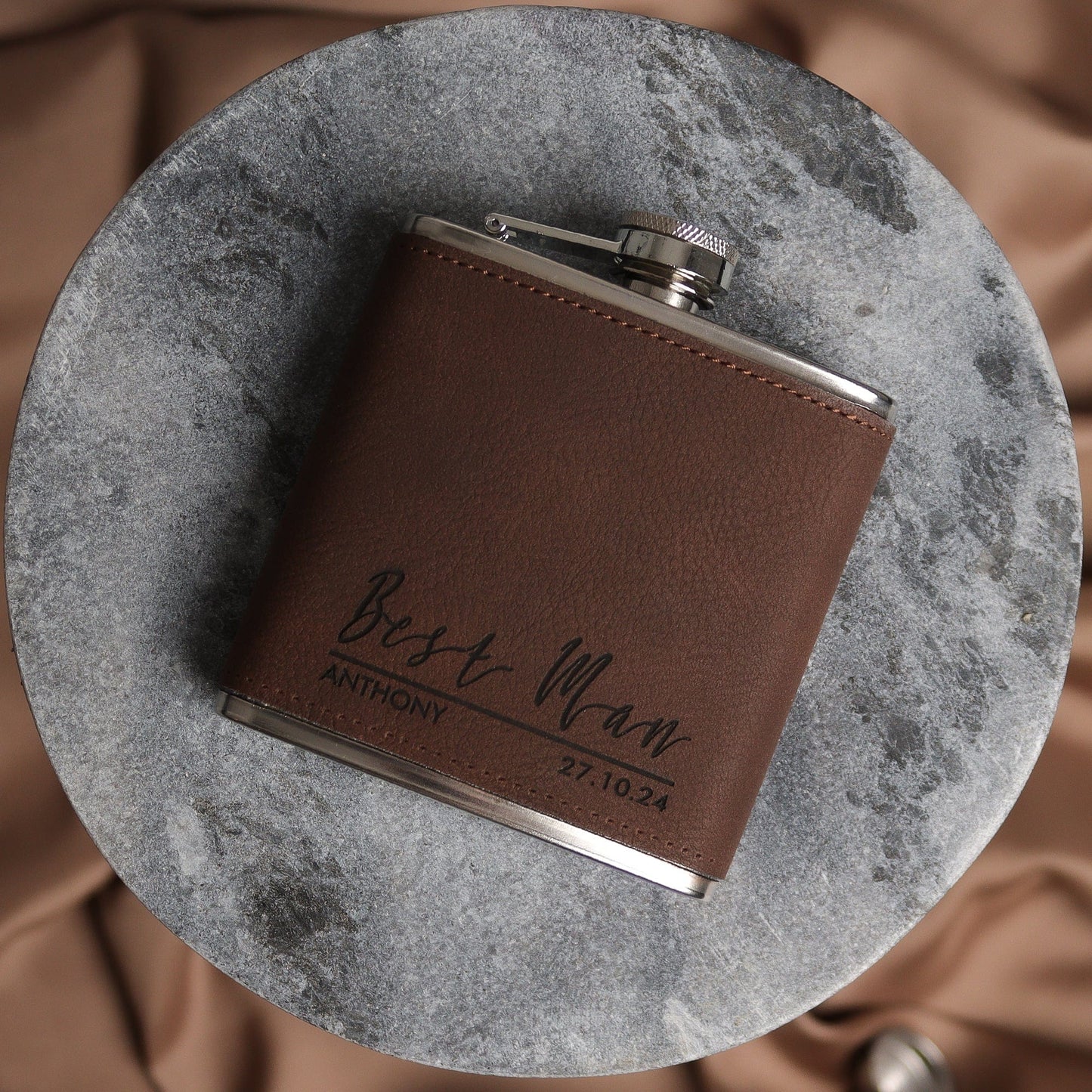 Classic Groomsmen Hip Flasks