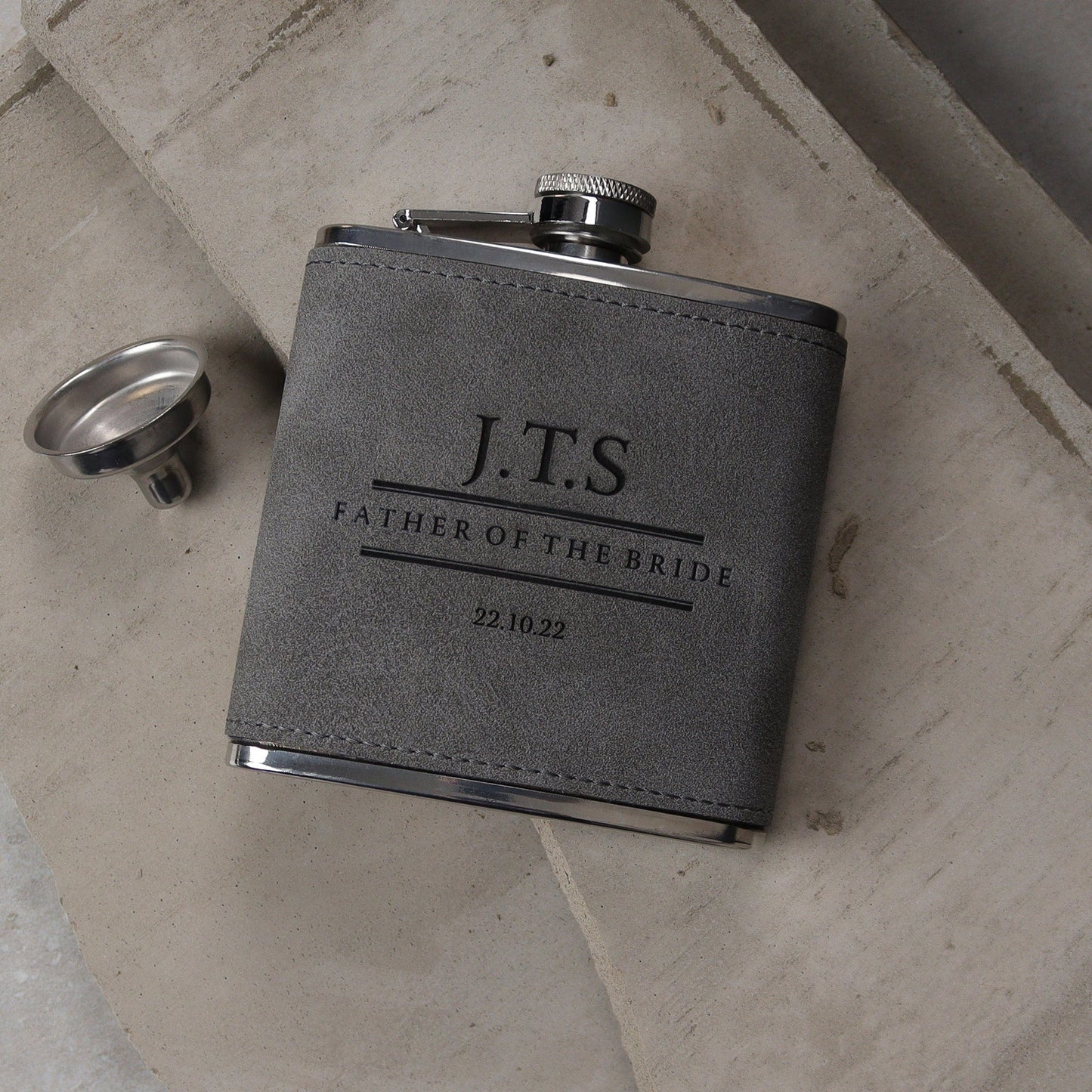 The Groomsmen Hip Flask