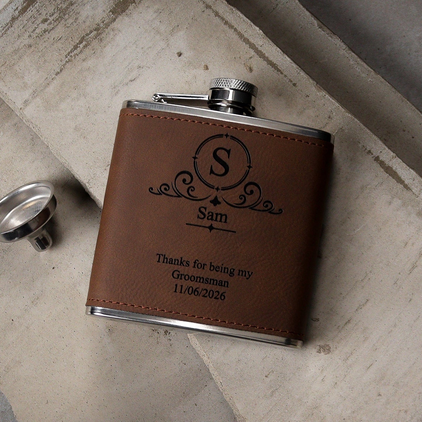 The Classic Custom Hip Flask