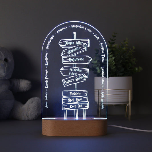 Wizards Spells Night Light